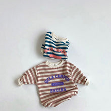 Load image into Gallery viewer, Striped UCLA Onesie