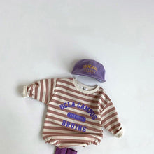 Load image into Gallery viewer, Striped UCLA Onesie