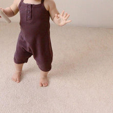 Load image into Gallery viewer, Cotton Waffle Sleeveless Jumpsuit