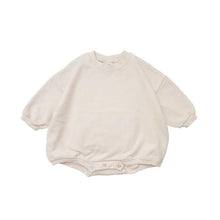 Load image into Gallery viewer, Baby Sweatshirt Romper
