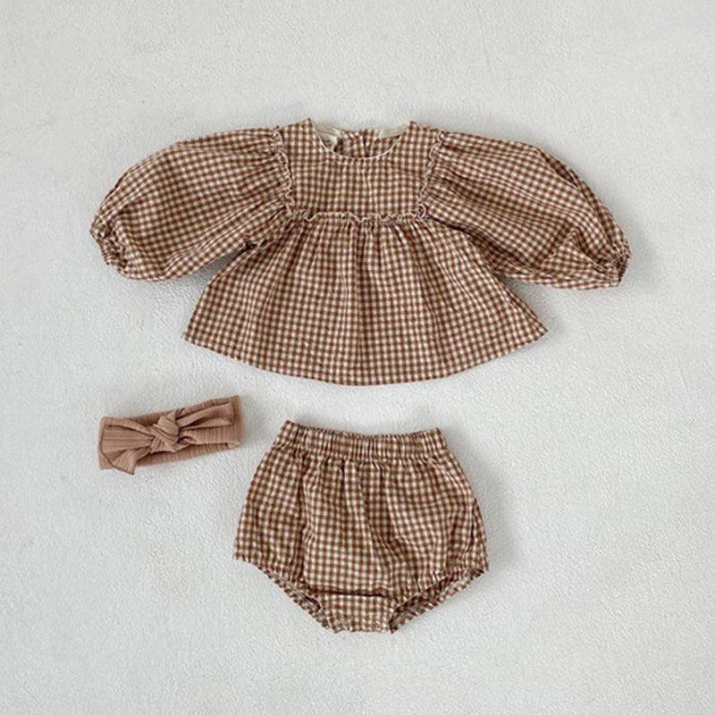 Weaved Plaids Set