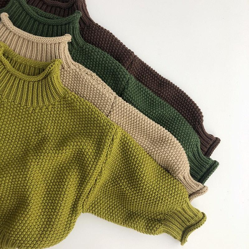 Knit Turtleneck Sweater