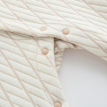 Load image into Gallery viewer, Bedtime Bear Hooded Jumpsuit