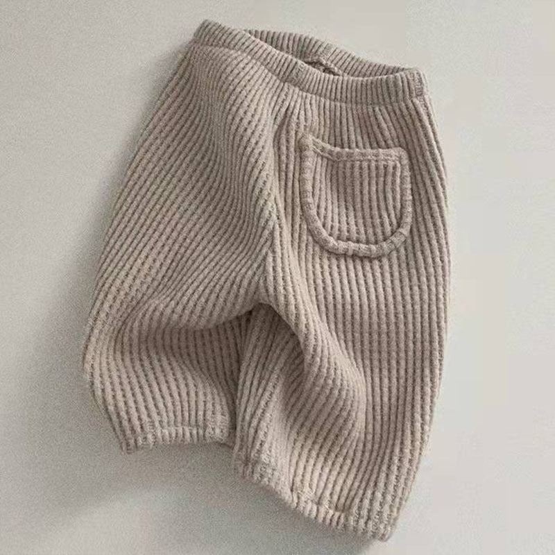 Essential Ribbed Knit Pants
