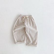 Load image into Gallery viewer, Linen Stripe Pants
