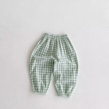 Load image into Gallery viewer, Linen Plaid Pants
