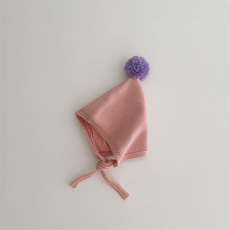 Pom Knit Winter Hat
