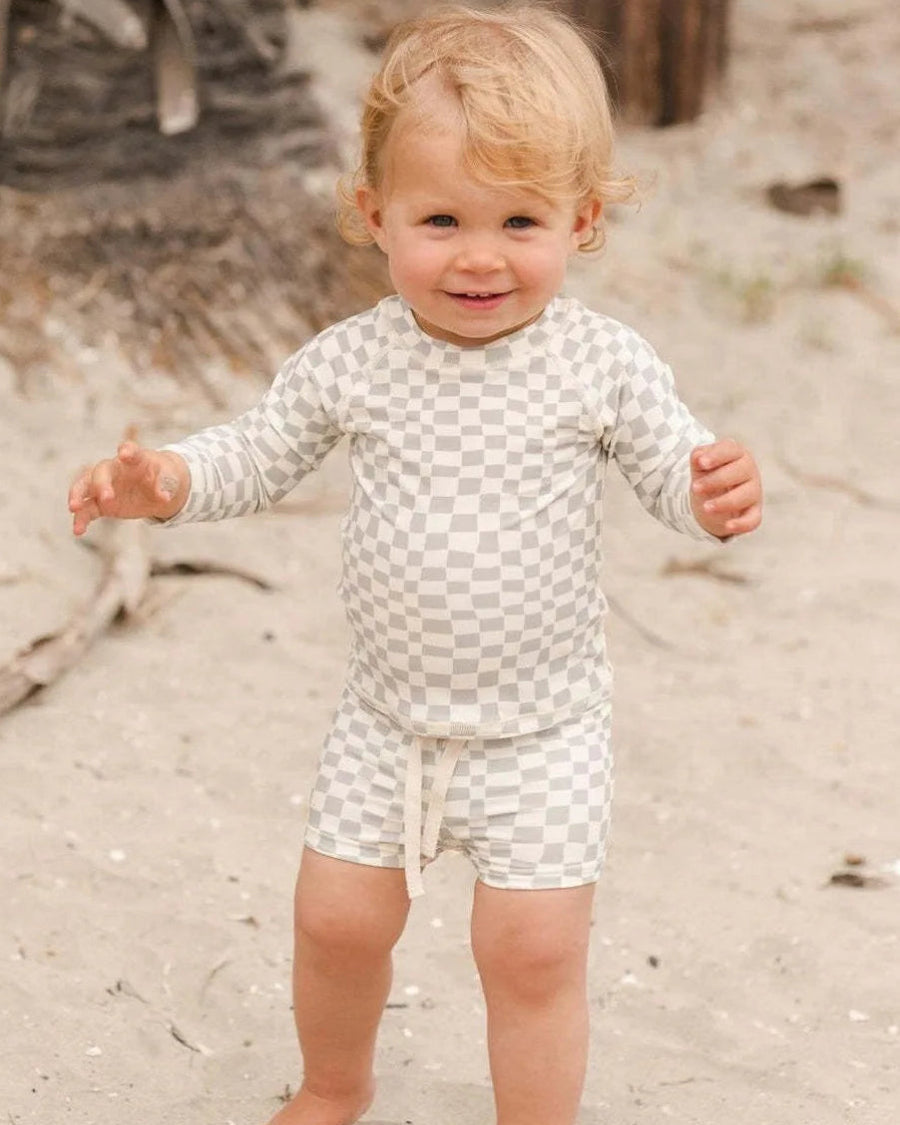 Sunny Shores Rash Guard Set
