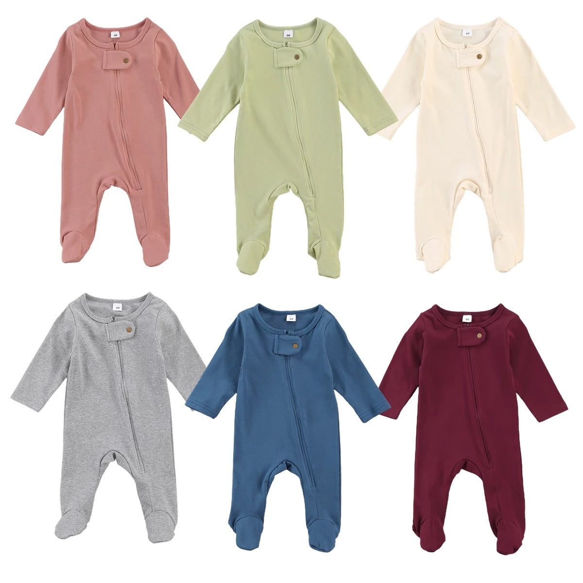 Baby Zip Footed Sleepsuit