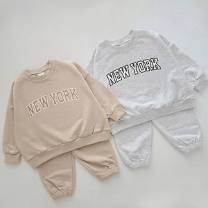 New York Sweatshirt & Jogger Pants Set