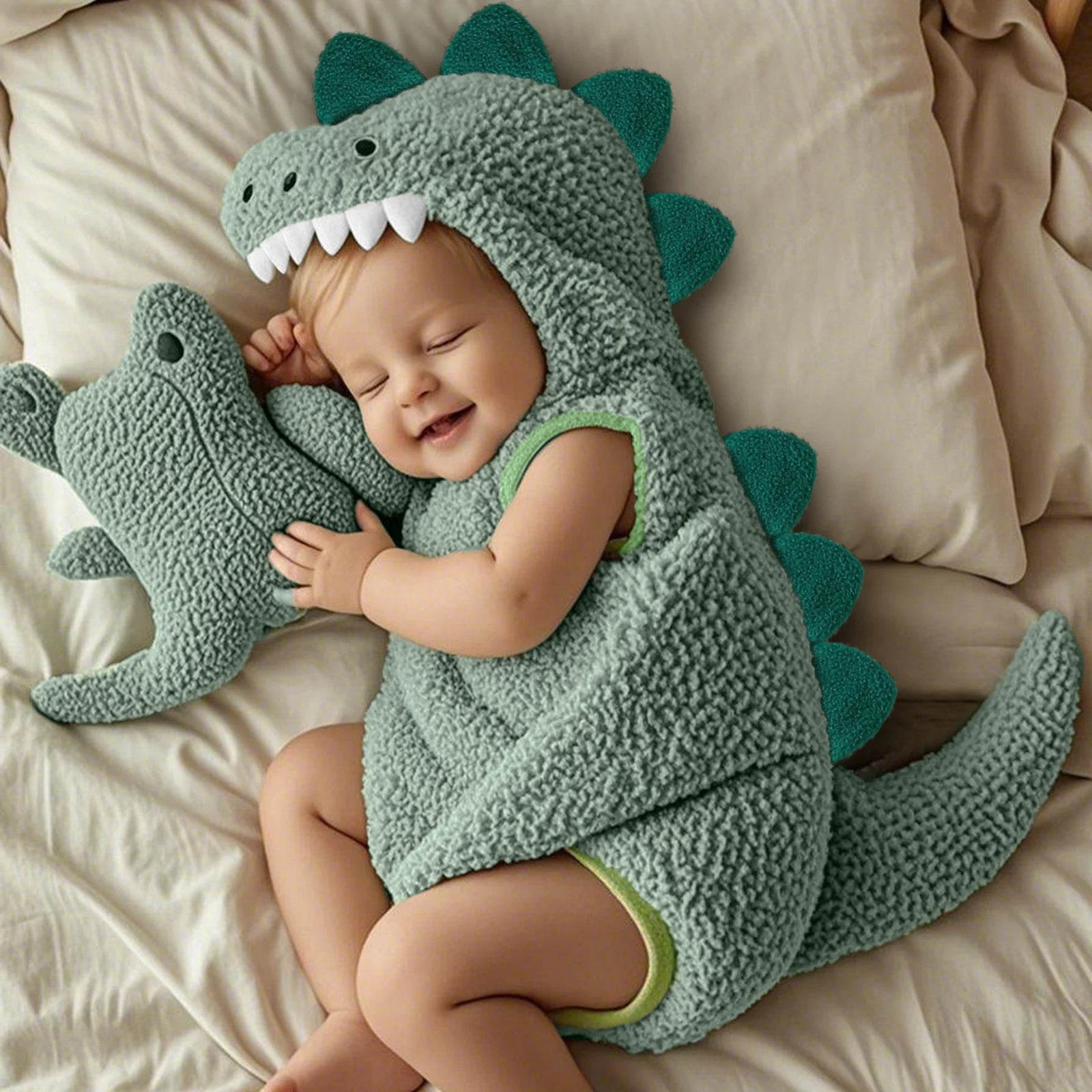Little Dino Costume Romper