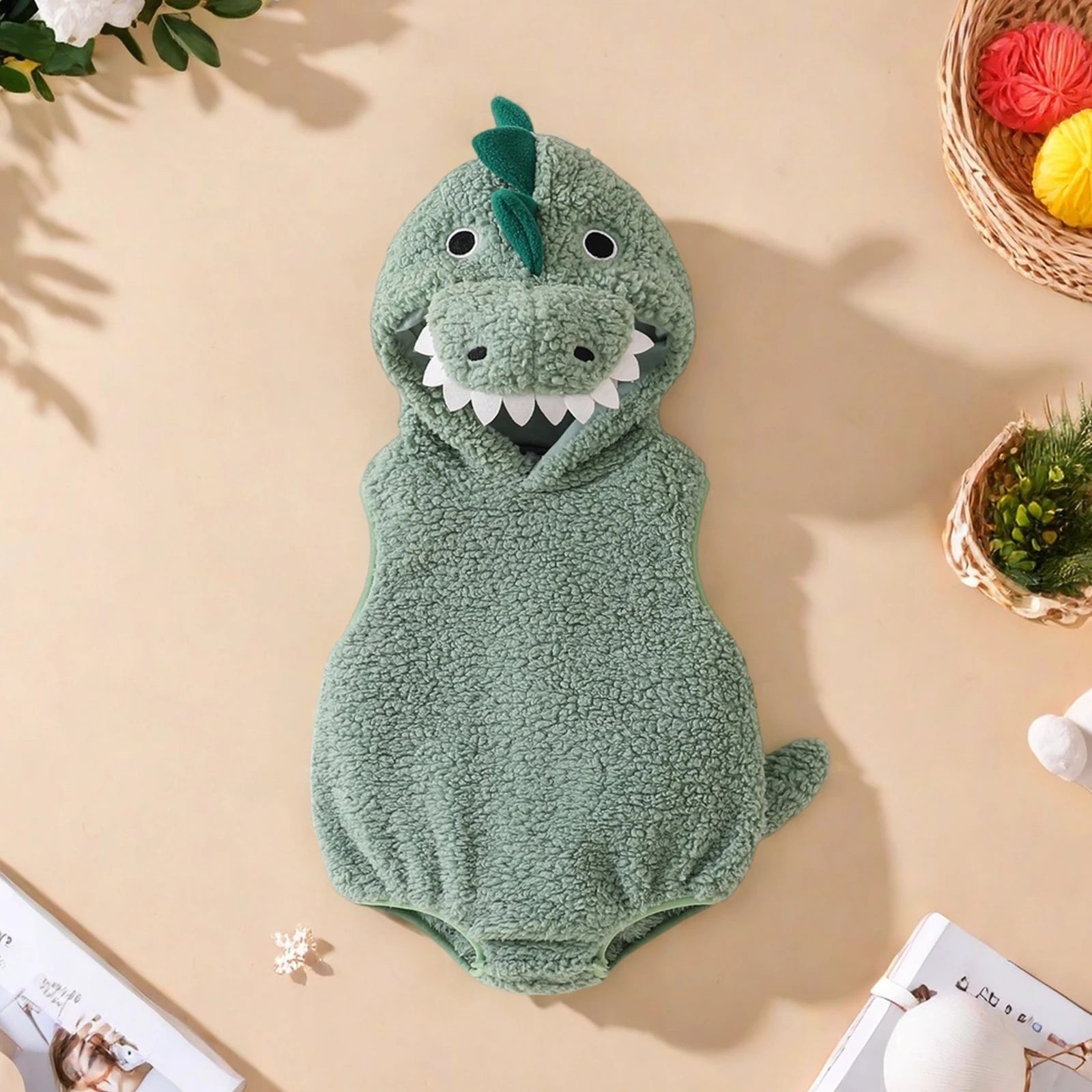 Little Dino Costume Romper