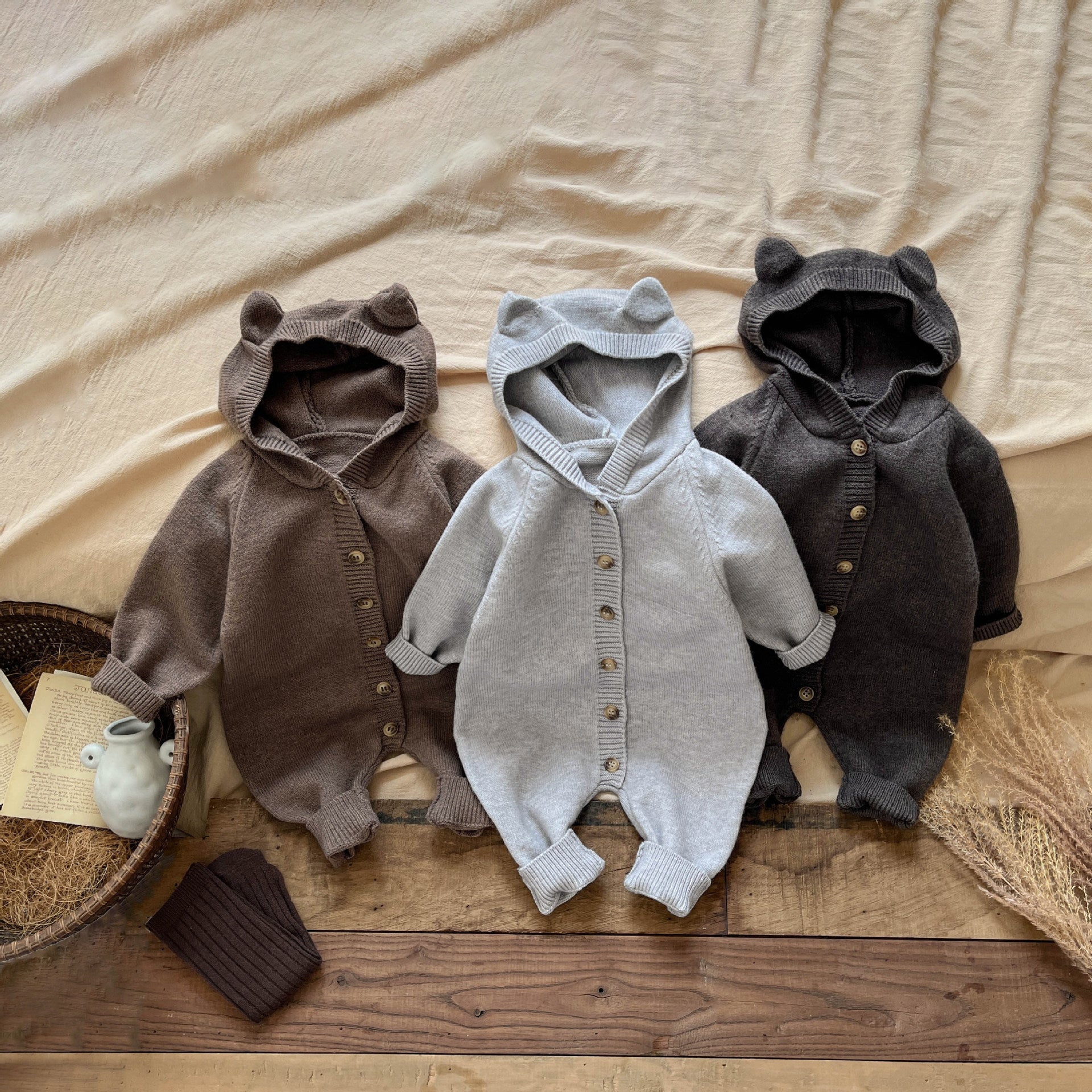 Little Cub Button Romper