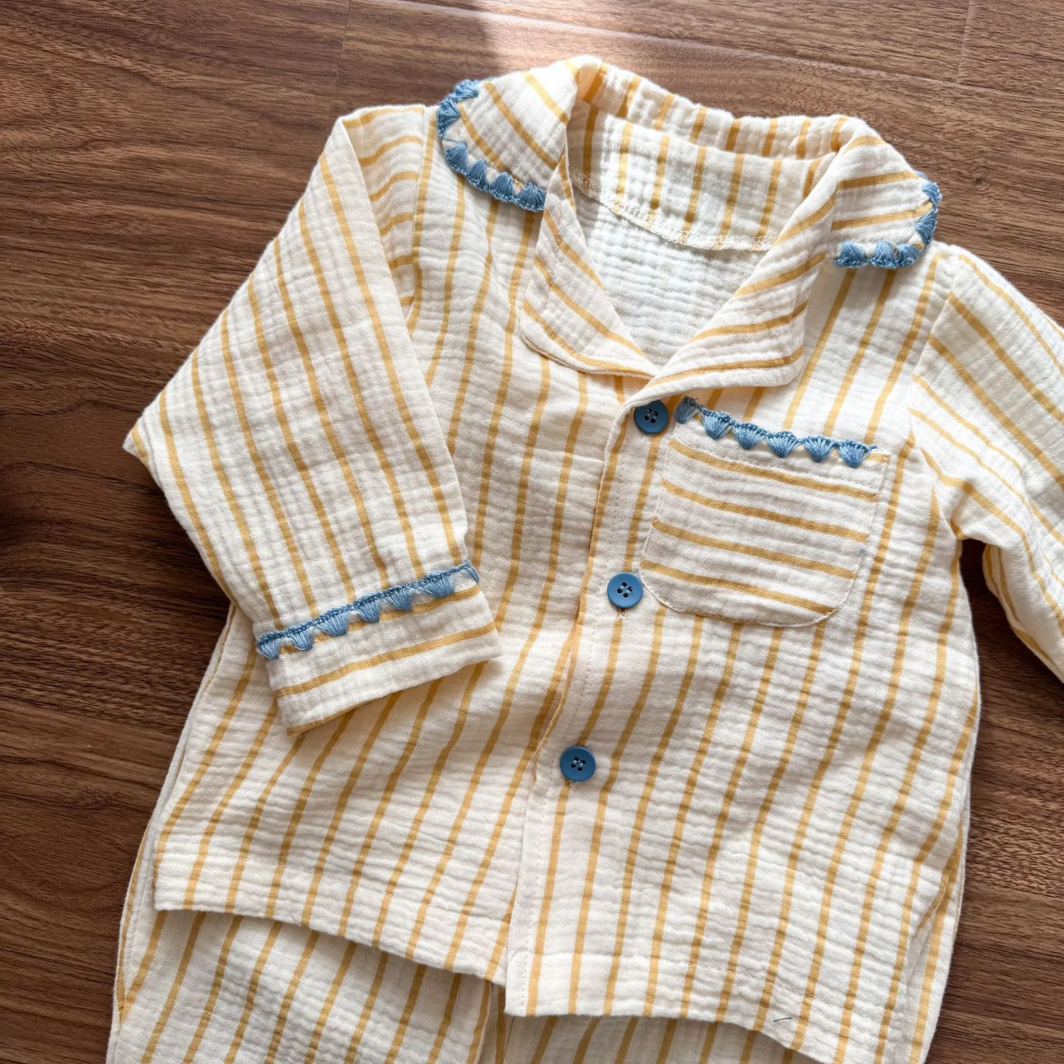Snuggle Stripe Pajama Set