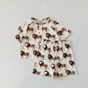 Fauna Prints T-Shirt and Shorts Set