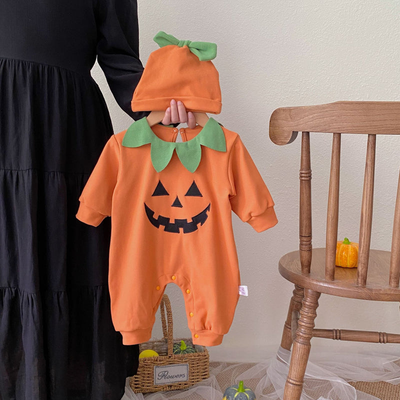 Pumpkin Patch Costume Romper