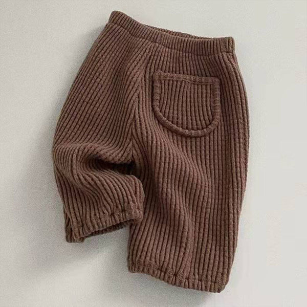 Essential Ribbed Knit Pants