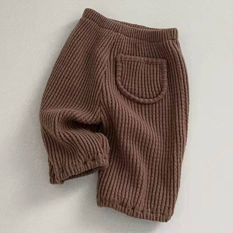 Essential Ribbed Knit Pants