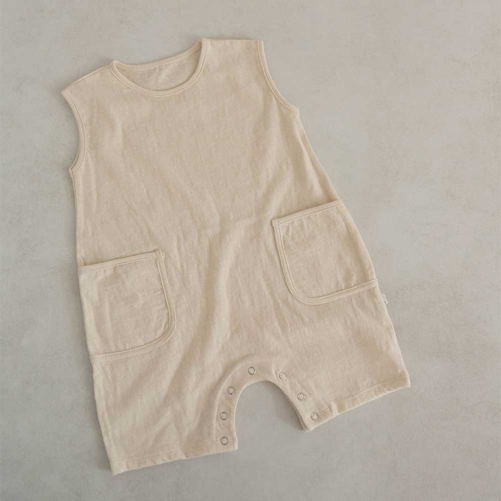 Nordic Style Solid Color Romper