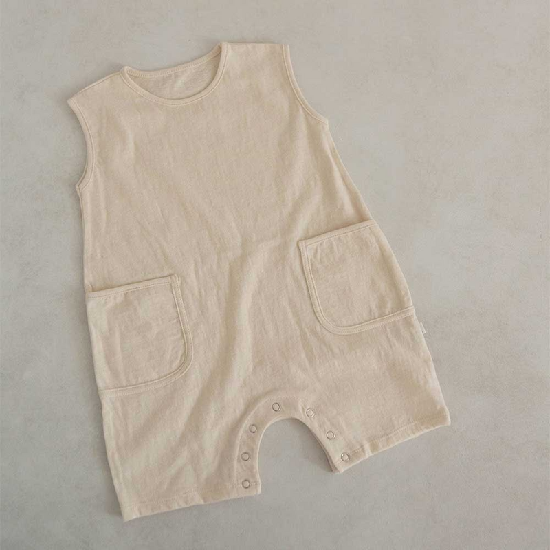 Nordic Style Solid Color Romper