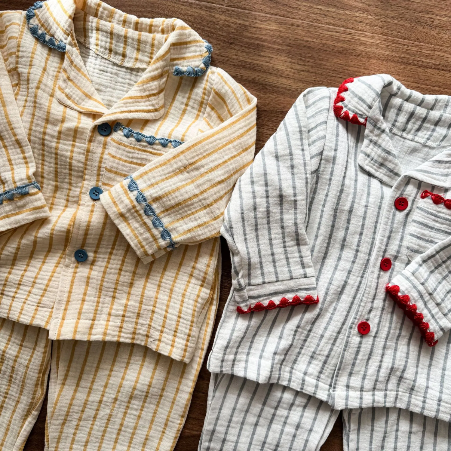 Snuggle Stripe Pajama Set