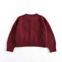 Load image into Gallery viewer, Cherry Bow Knitted Cardigan
