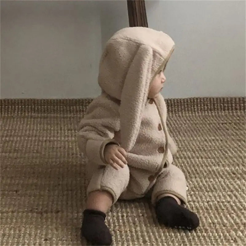 Baby Bunny Fleece Jumpsuit