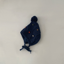 Load image into Gallery viewer, Pom Pom Knitted Bonnet
