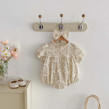 Load image into Gallery viewer, Willow Garden Romper w Bow Hairband
