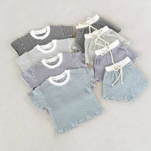 Load image into Gallery viewer, Sunday Stripe Set
