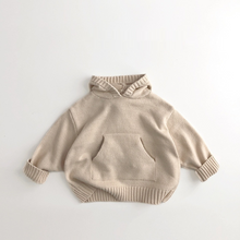 Load image into Gallery viewer, Knit Sweater Hoodie
