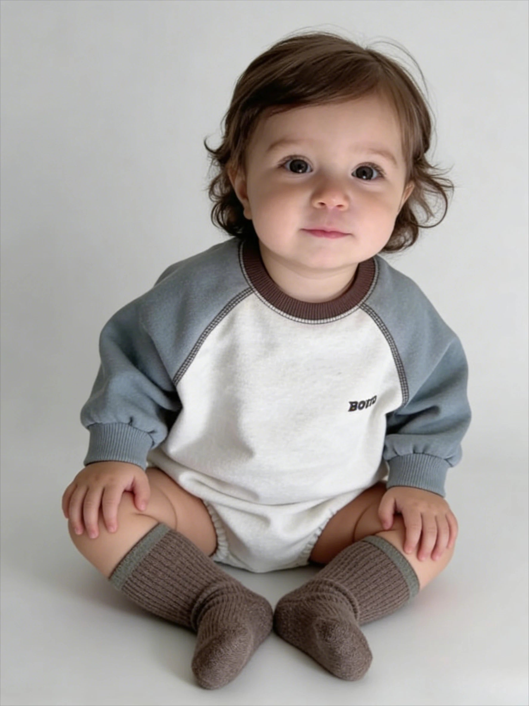 Cozy Raglan Romper