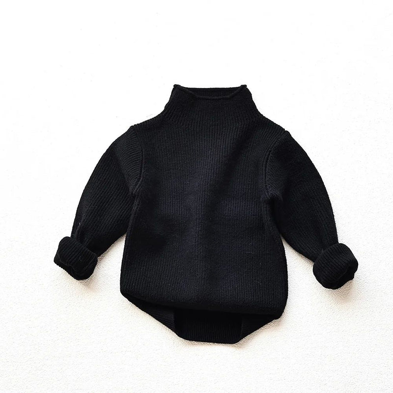 Soft Rib Knit Turtleneck
