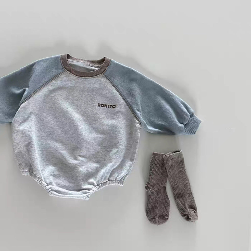 Cozy Raglan Romper