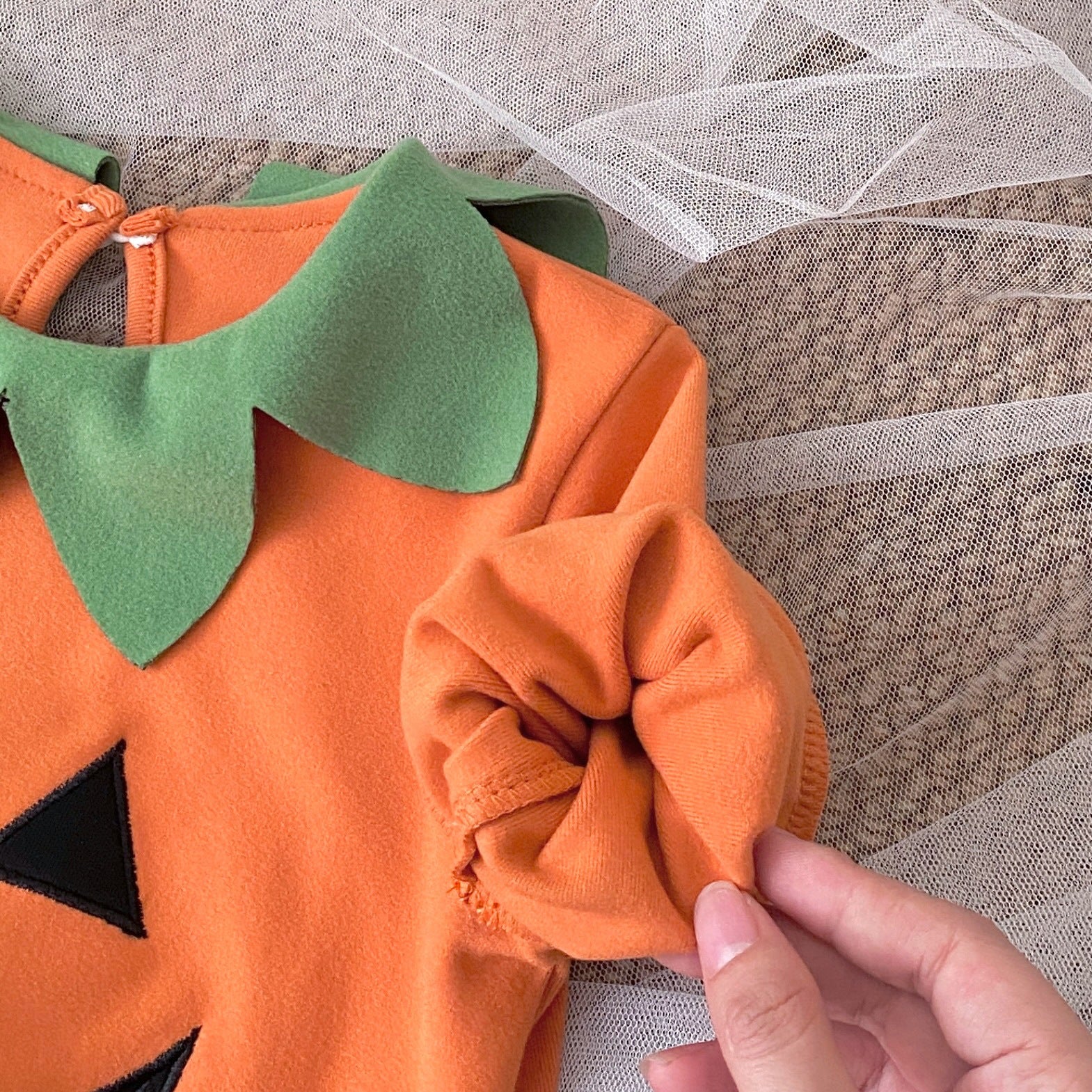 Pumpkin Patch Costume Romper