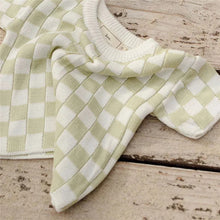 Load image into Gallery viewer, Checkmate Cozy Knit Set - Sage Green
