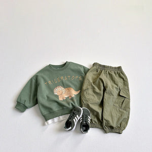 Long Sleeve Dinosaur Sweatshirt