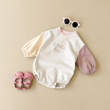 Load image into Gallery viewer, Little Love Colorblock Romper
