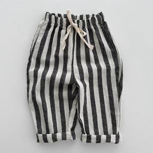 Vintage Linen Stripe Pants
