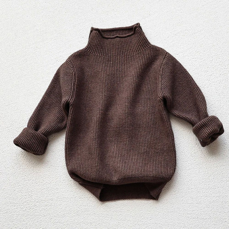 Soft Rib Knit Turtleneck