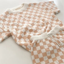 Load image into Gallery viewer, Checkmate Cozy Knit Set - Beige
