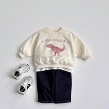 Load image into Gallery viewer, Long Sleeve Dinosaur Sweatshirt
