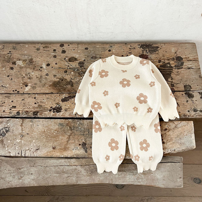 Petal Bloom Knit Set