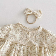 Load image into Gallery viewer, Willow Garden Romper w Bow Hairband
