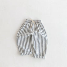 Load image into Gallery viewer, Linen Stripe Pants

