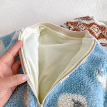 Load image into Gallery viewer, Winter Snuggle Fleece Jumpsuit with Bonnet
