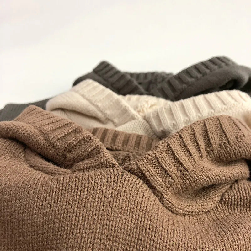 Knit Sweater Hoodie