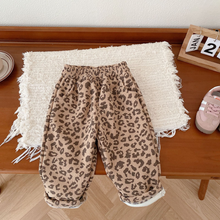 Load image into Gallery viewer, Leopard Cub Corduroy Pants
