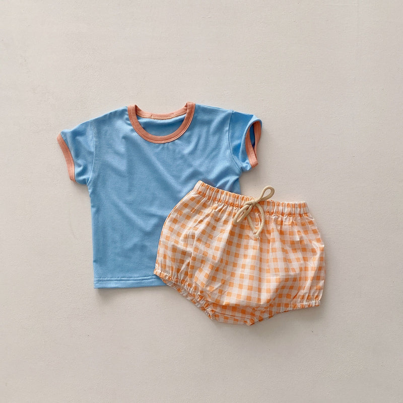 Sunny Gingham Set
