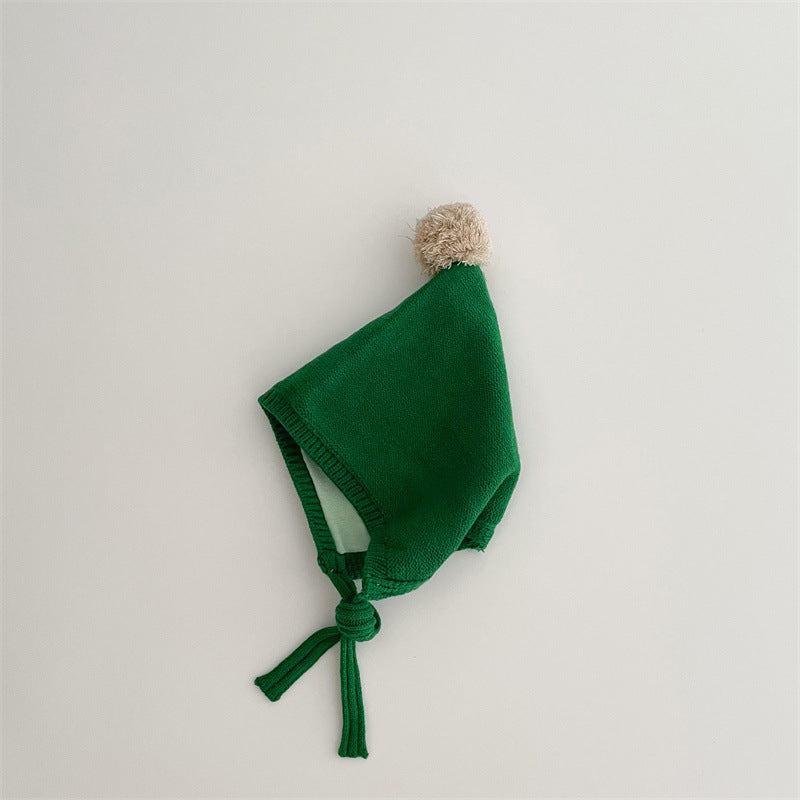 Pom Knit Winter Hat
